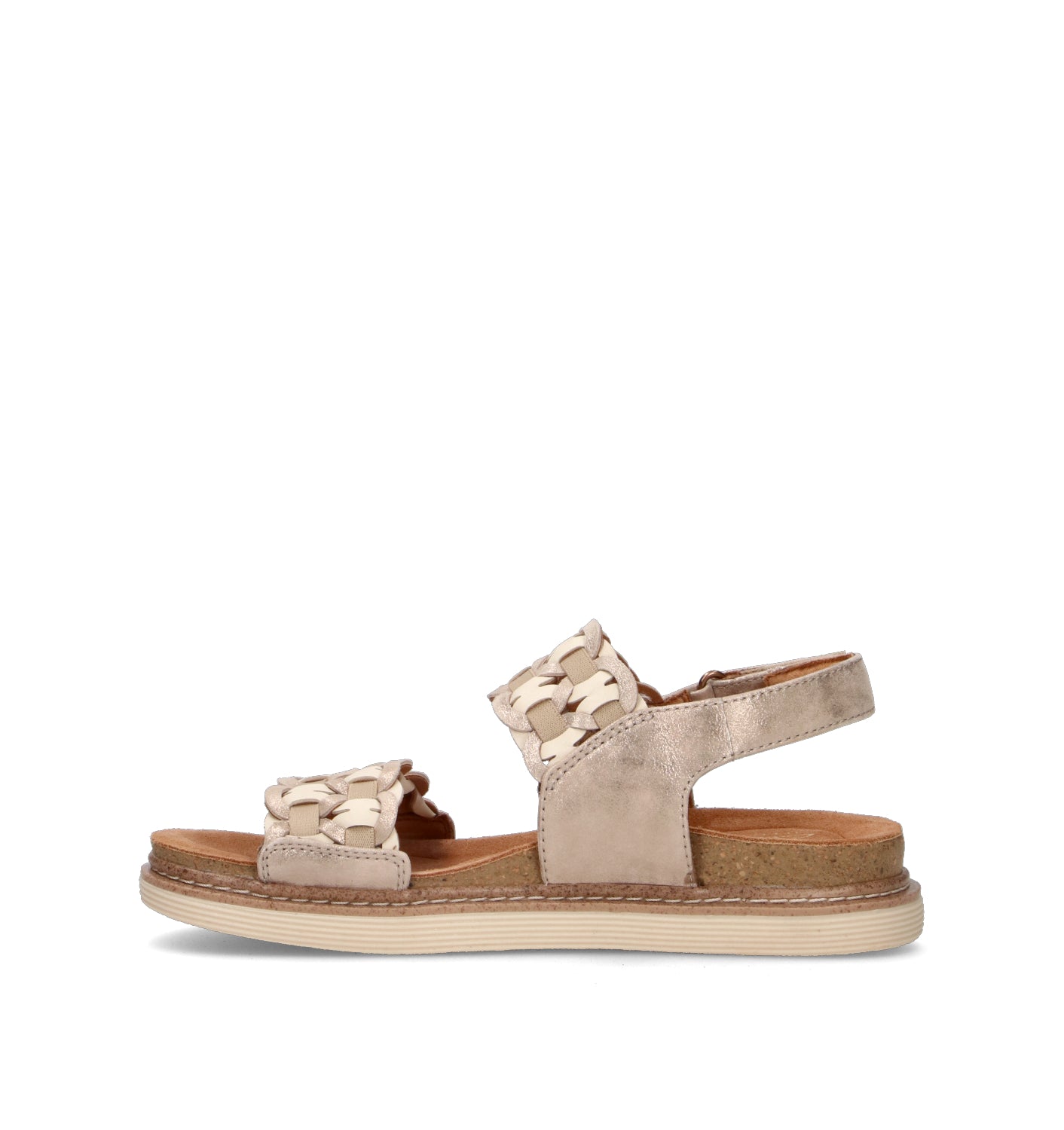 CLARKS CORE ARWELL GLIDE Sandalo donna platino