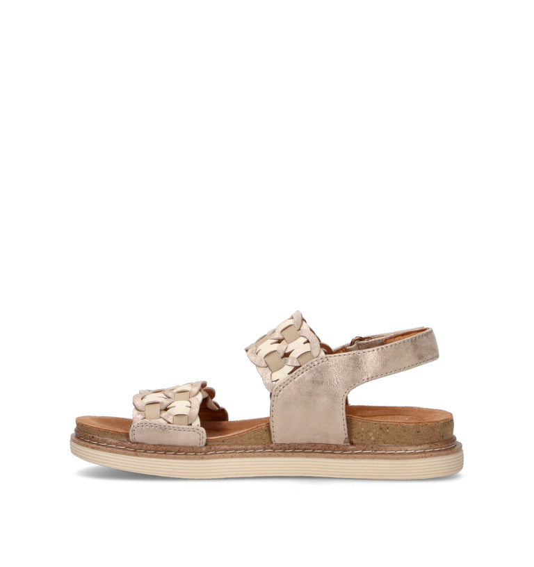 CLARKS CORE ARWELL GLIDE Sandalo donna platino