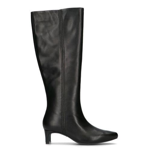 CLARKS CORE EDINA TALL Stivale donna nero in pelle