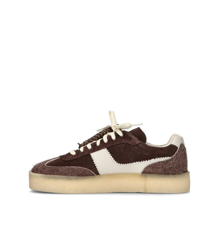 CLARKS ORIGINALS TOR 80 Sneaker uomo marrone in suede