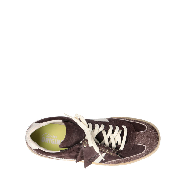 CLARKS ORIGINALS TOR 80 Sneaker uomo marrone in suede