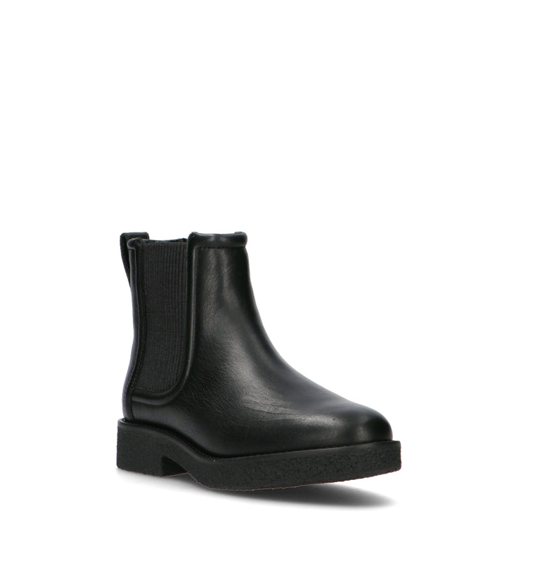 CLARKS CORE Tronchetto donna nero in pelle