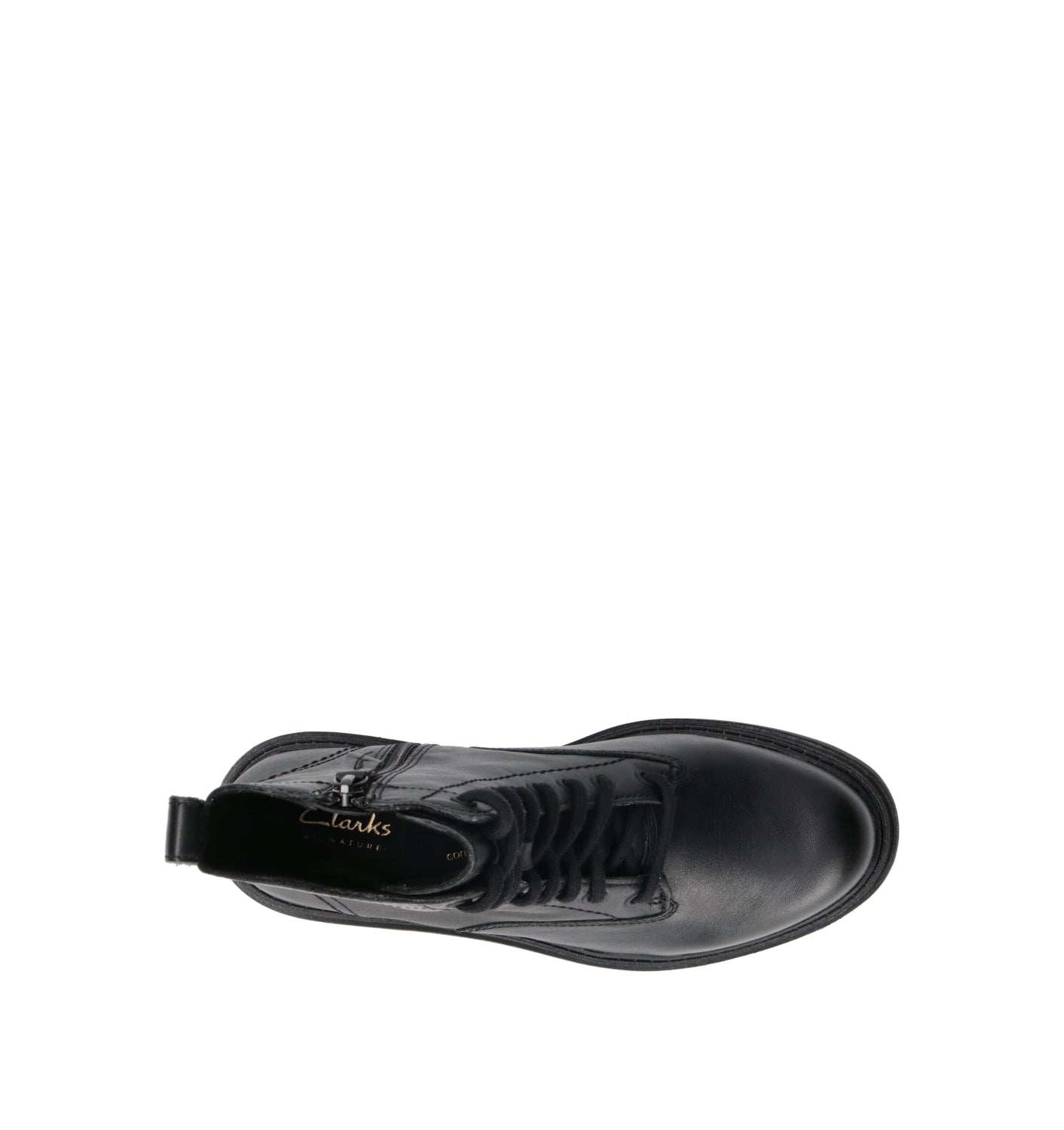 CLARKS CORE ORINOCO 3 STYLE Anfibio donna nero in pelle