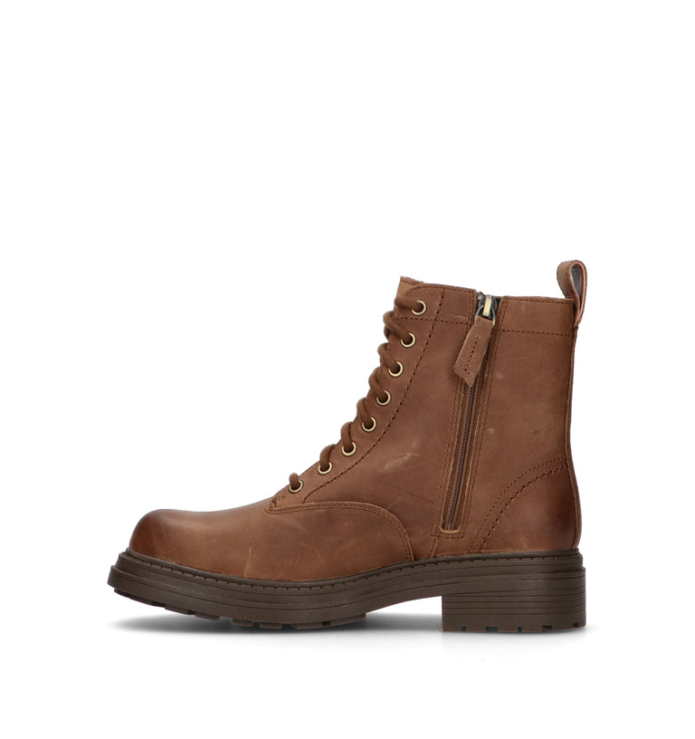 CLARKS CORE ORINOCO 3 STYLE Anfibio donna marrone in pelle