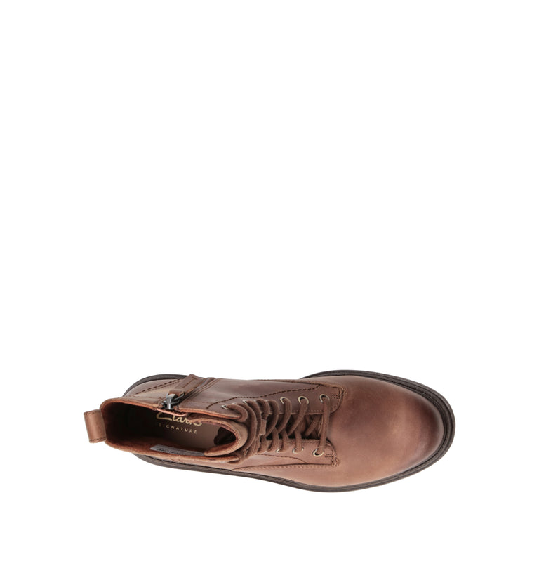 CLARKS CORE ORINOCO 3 STYLE Anfibio donna marrone in pelle