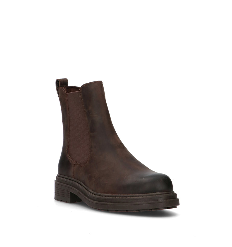 CLARKS CORE ORINOCO3 TOP Beatles donna marrone in pelle