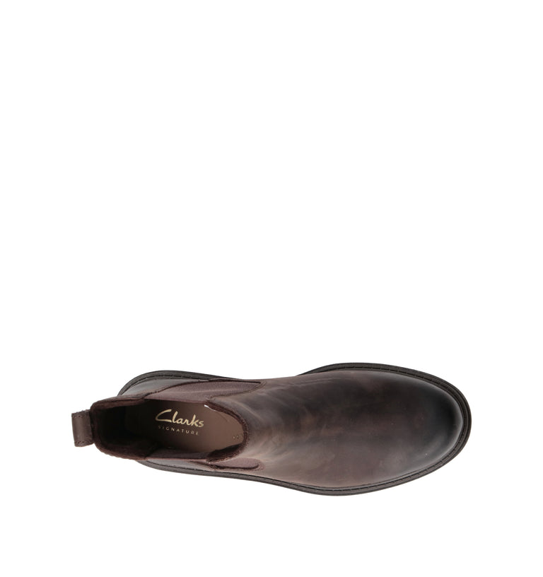 CLARKS CORE ORINOCO3 TOP Beatles donna marrone in pelle