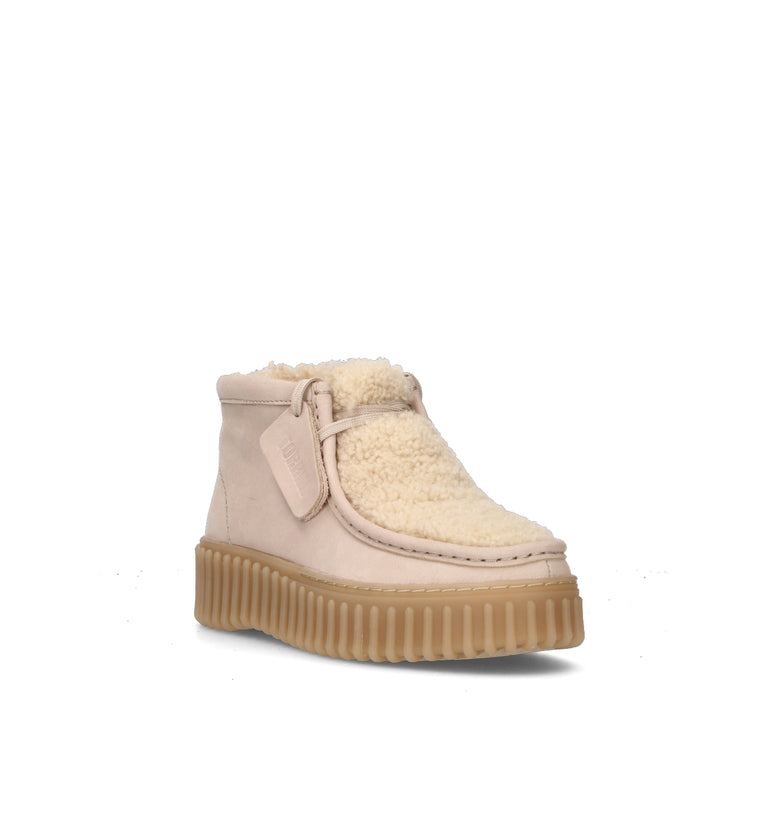 CLARKS CORE TORHILL MOSS Polacco donna beige