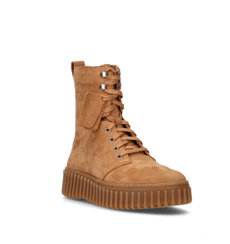 CLARKS CORE TORHILL STYLE Anfibio donna cuoio in nabuk