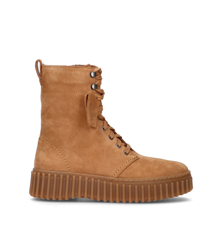 CLARKS CORE TORHILL STYLE Anfibio donna cuoio in nabuk