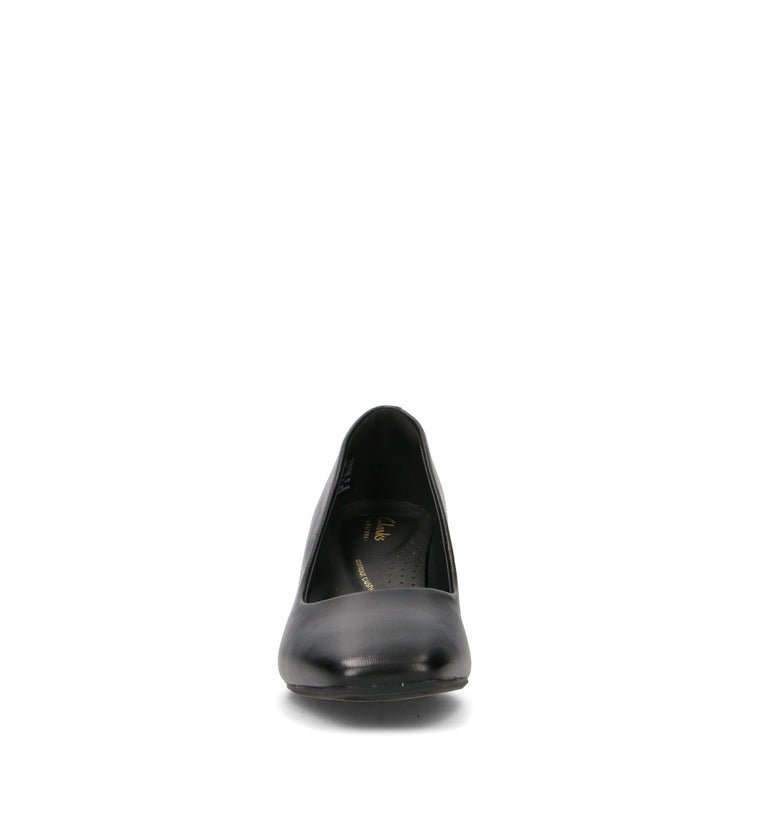 CLARKS CORE FERNIE COURT Décolleté donna nero in pelle