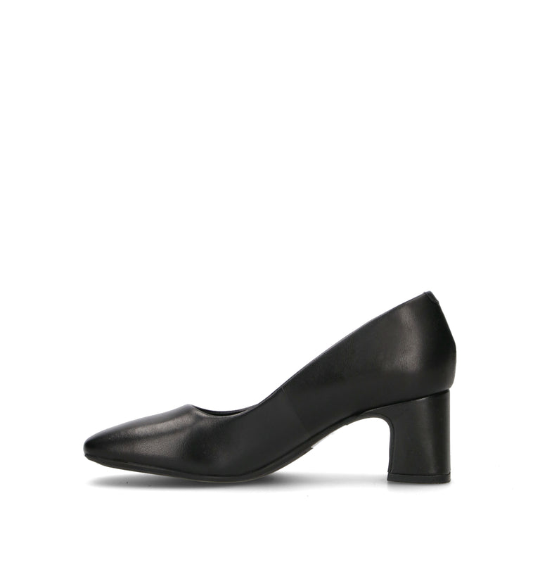CLARKS CORE FERNIE COURT Décolleté donna nero in pelle