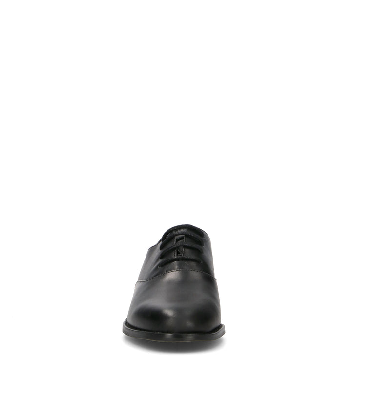 CLARKS CORE HANA WALK Stringata donna nera in pelle
