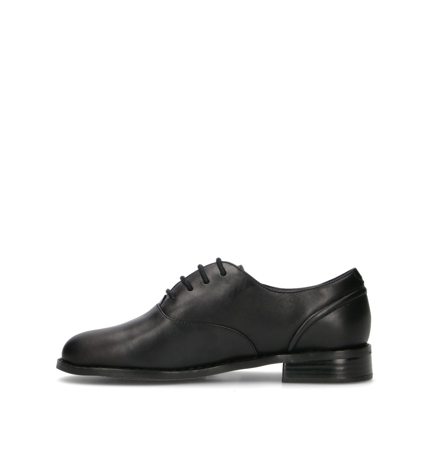 CLARKS CORE HANA WALK Stringata donna nera in pelle