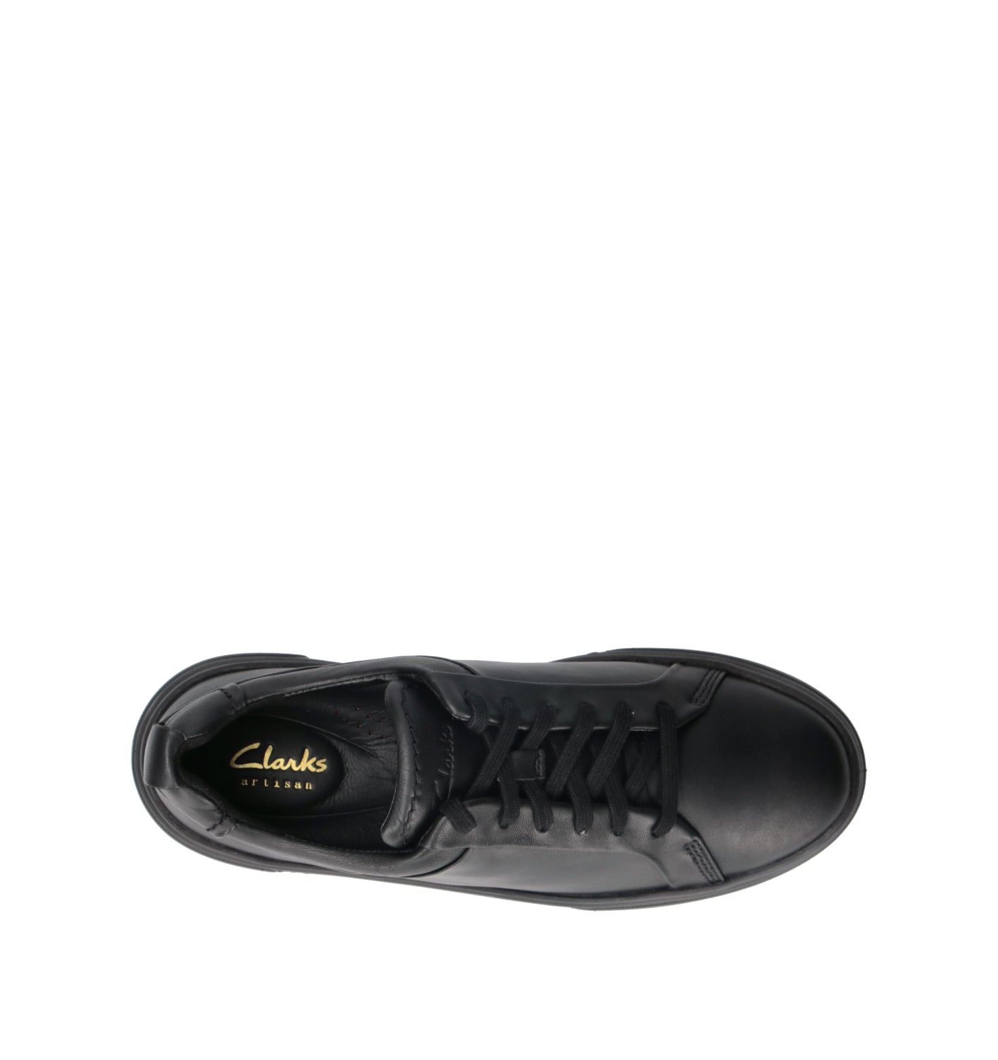 CLARKS CORE HOLLYHOCK WALK Sneaker donna nera in pelle
