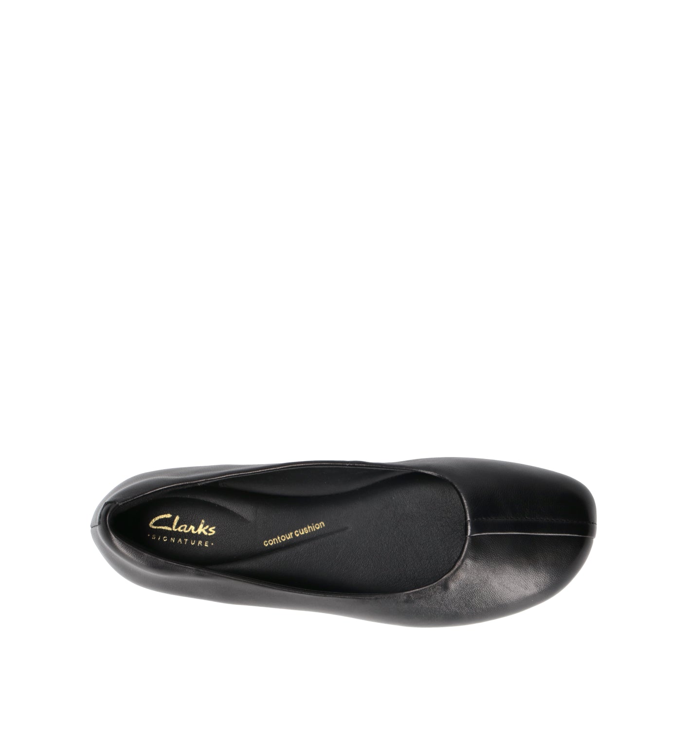 CLARKS CORE LIVIA LILY Ballerina donna nera in pelle