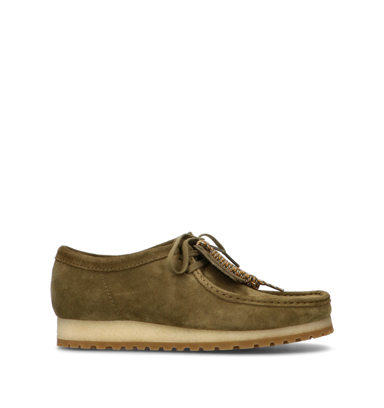 CLARKS ORIGINALS Mocassino uomo verde in suede
