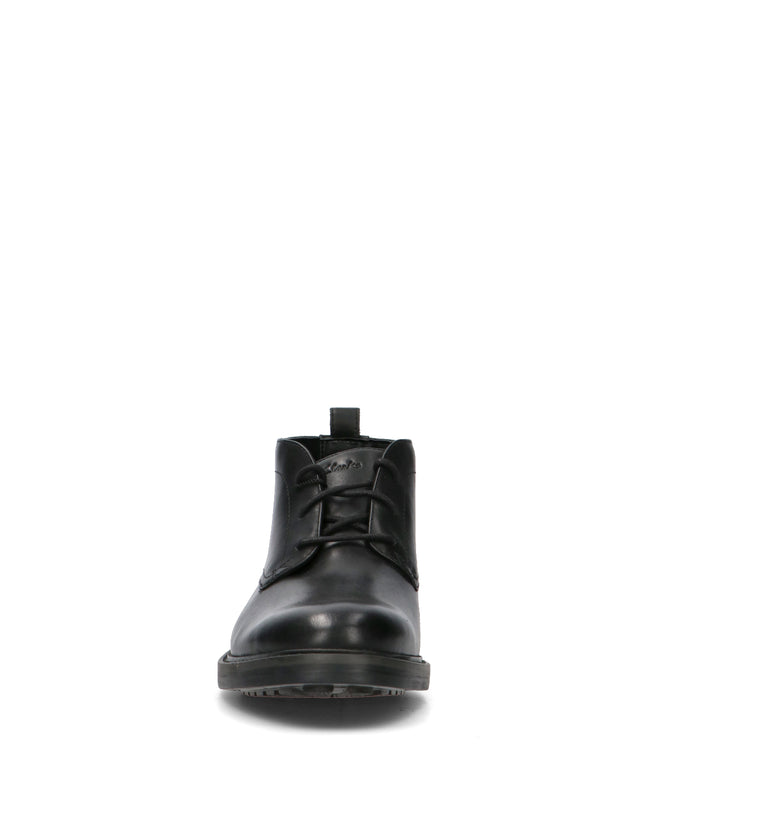 CLARKS CORE Polacco uomo nero in pelle gore-tex