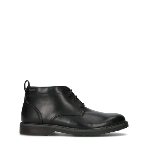 CLARKS CORE Polacco uomo nero in pelle gore-tex
