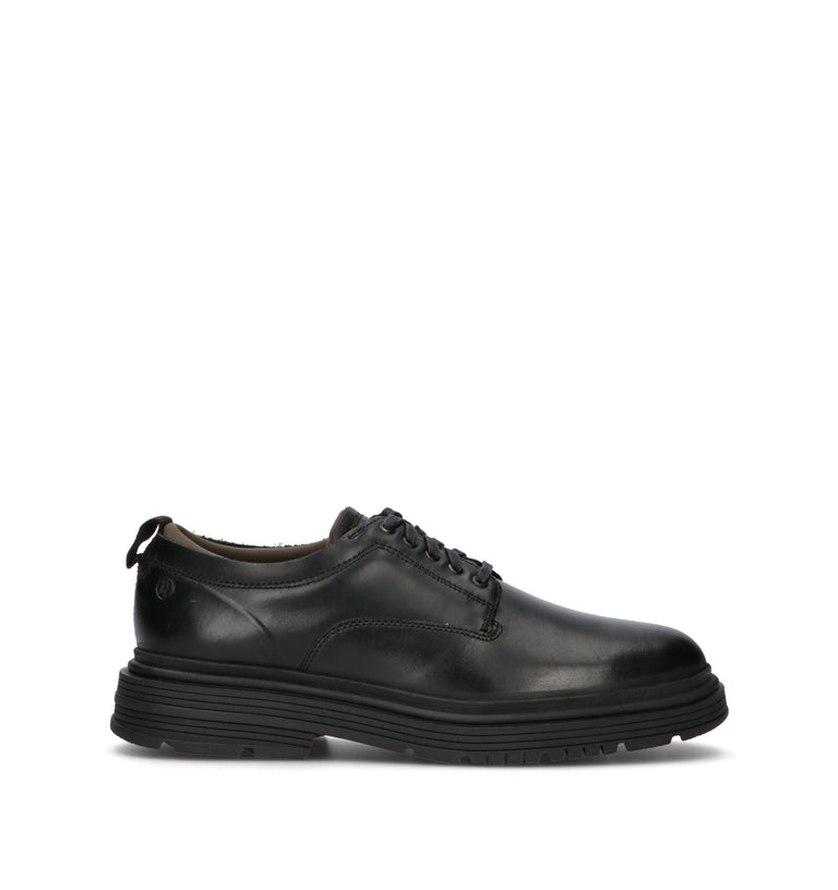 CLARKS CORE BADBURY LACE Stringata uomo nera in pelle