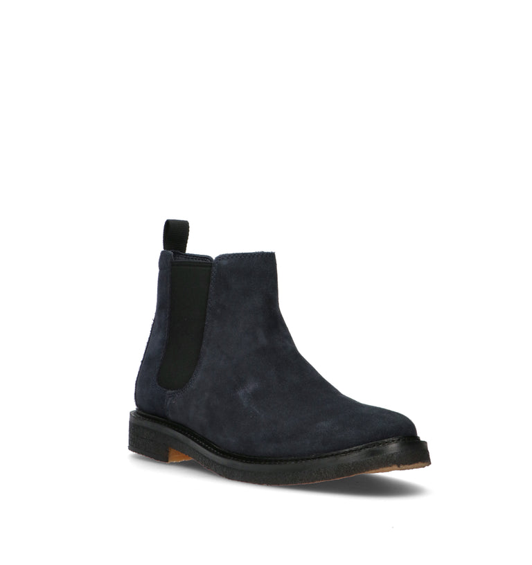 CLARKS CORE CLARKDALE EASY Beatles uomo blu in suede