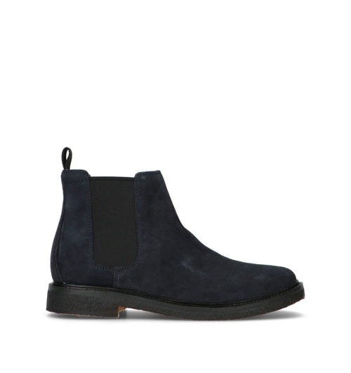CLARKS CORE CLARKDALE EASY Beatles uomo blu in suede