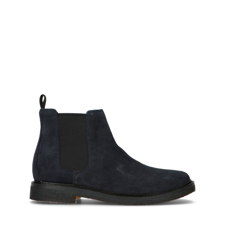 CLARKS CORE CLARKDALE EASY Beatles uomo blu in suede