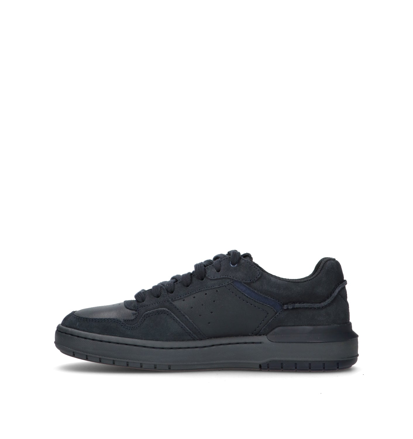 CLARKS CORE COURTLITE2 LO Sneaker uomo blu in pelle