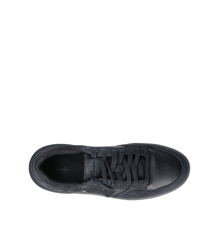 CLARKS CORE COURTLITE2 LO Sneaker uomo blu in pelle