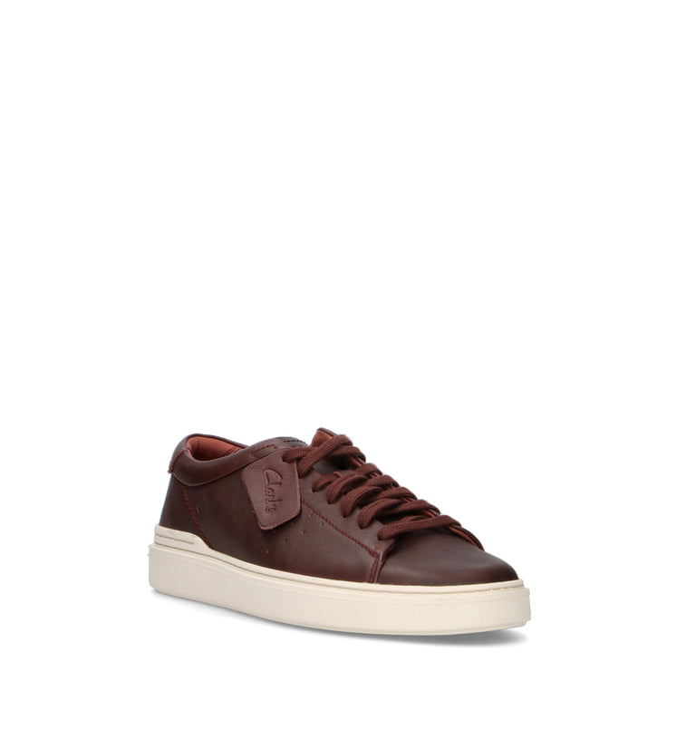 CLARKS CORE CRAFT SWIFT Sneaker uomo marrone in pelle