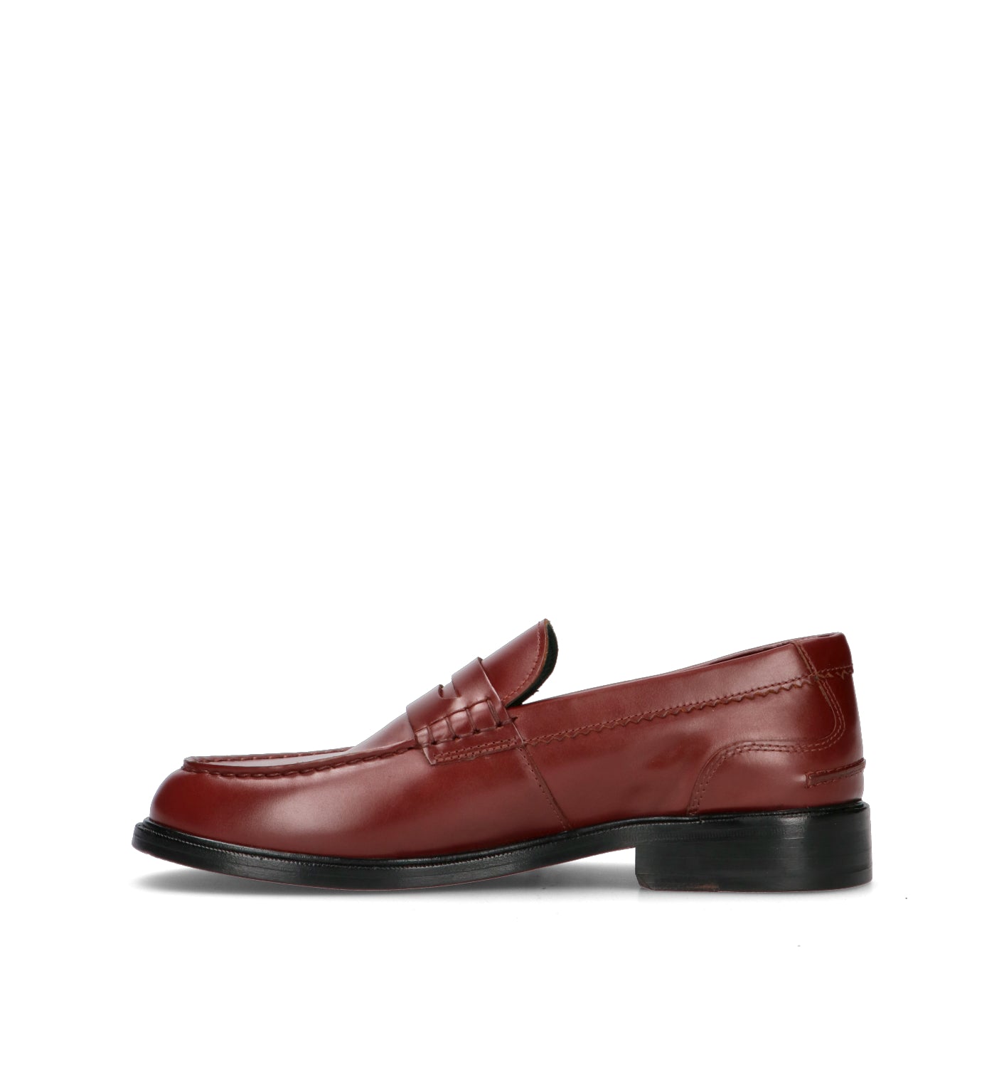 CLARKS CORE CRFATJAMES LO Mocassino uomo bordeaux in pelle
