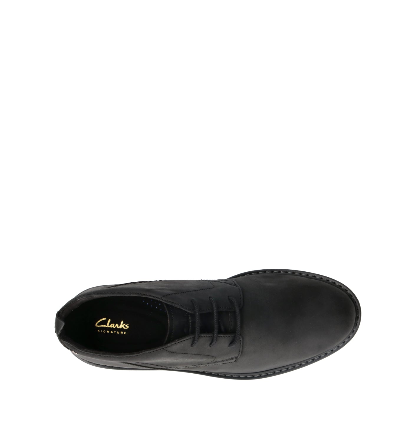 CLARKS CORE NEWFORD MID Polacco uomo nero in nabuk