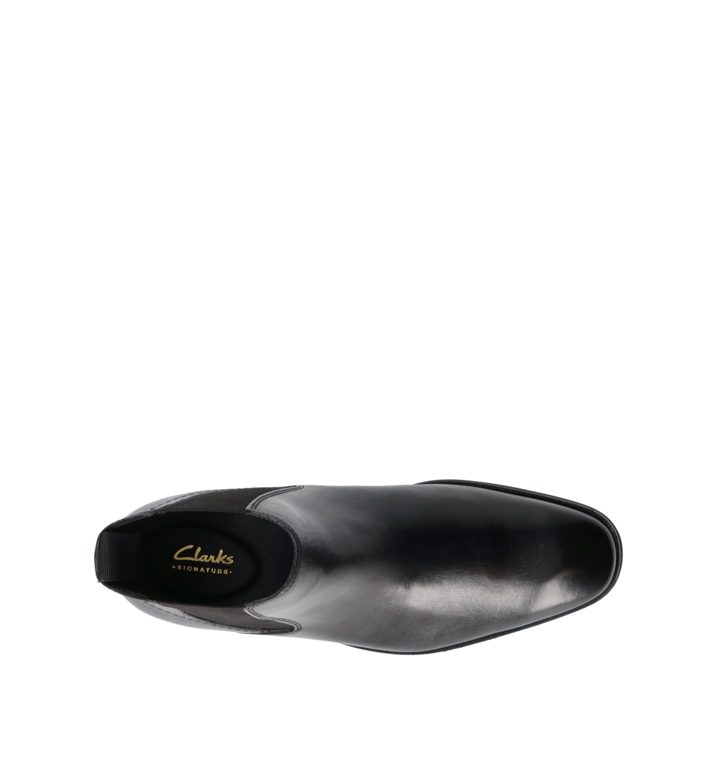 CLARKS CORE PAULTON EASY Beatles uomo nero in pelle