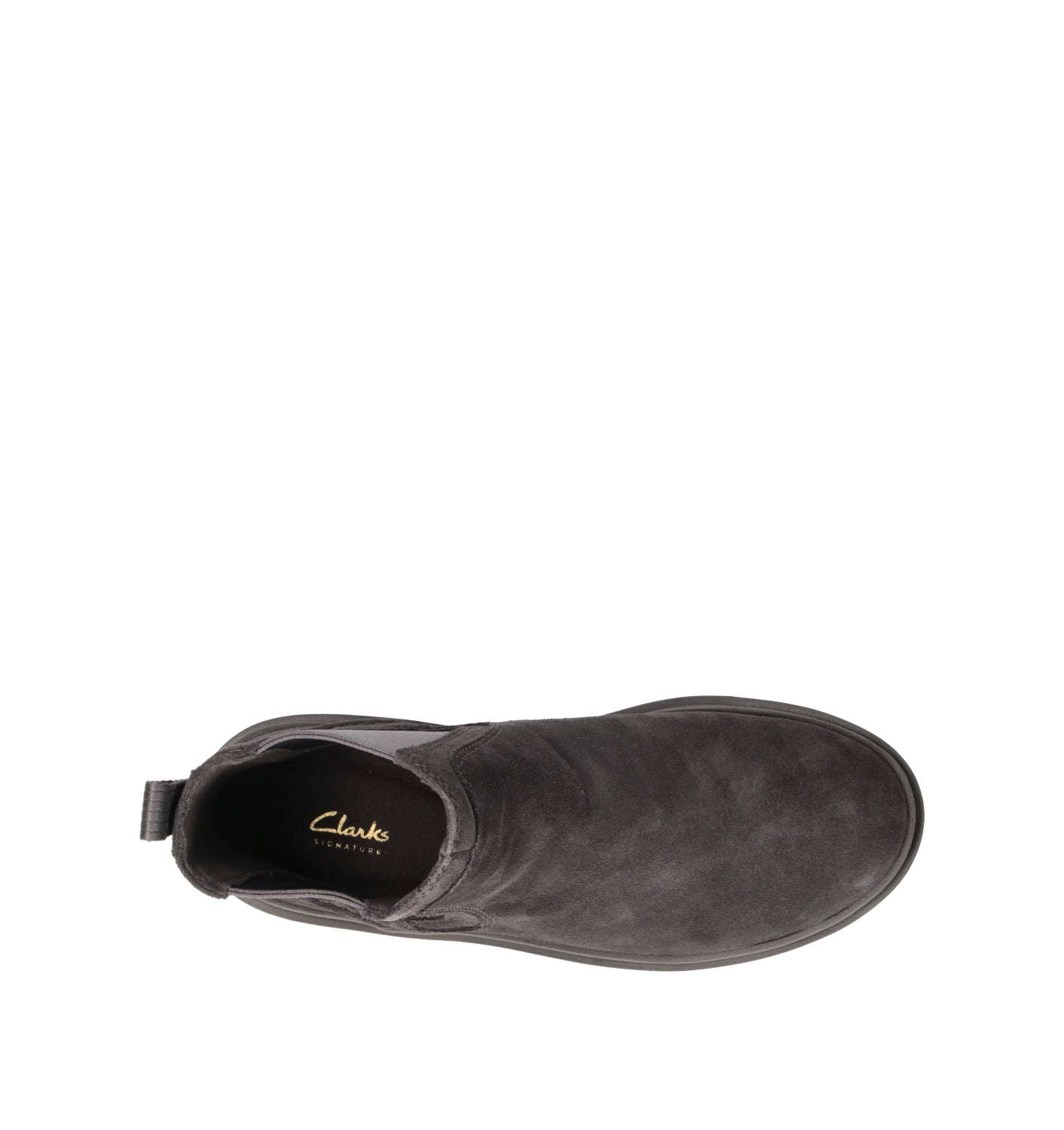 CLARKS CORE POLEDEN EASY Beatles uomo antracite in suede