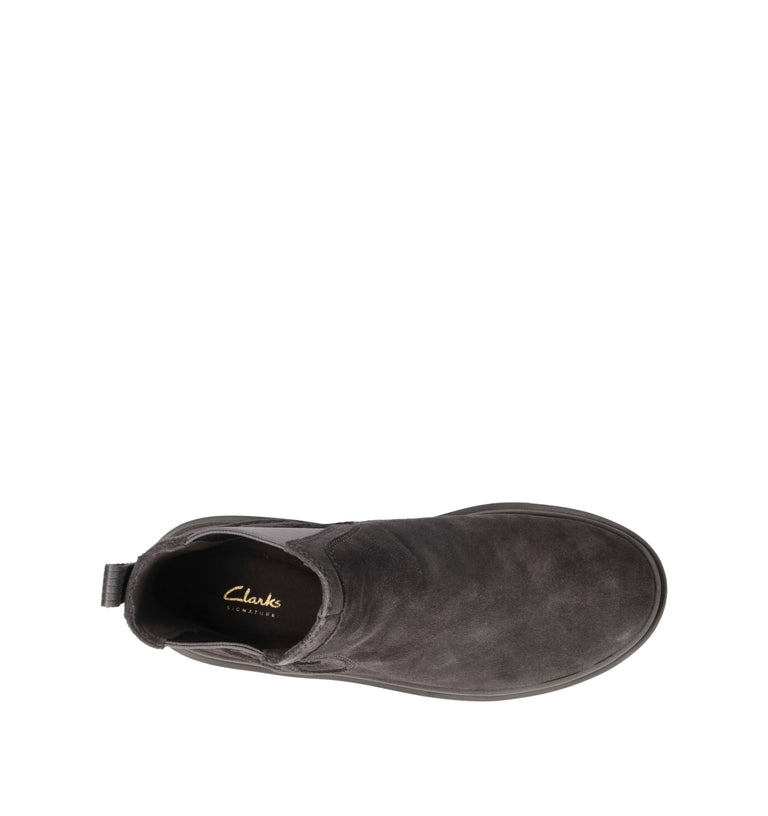 CLARKS CORE POLEDEN EASY Beatles uomo antracite in suede