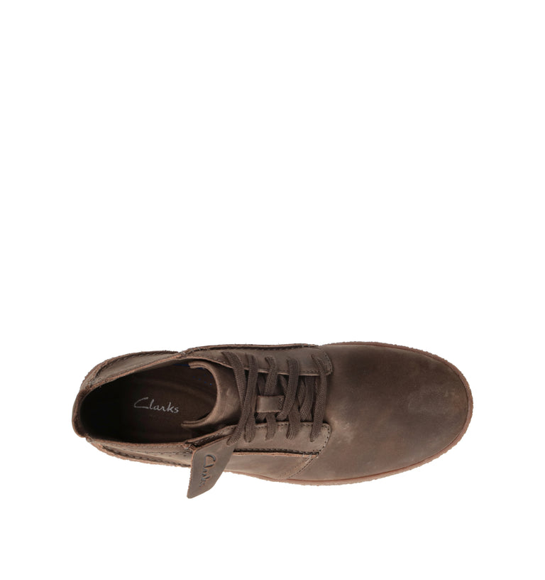 CALRKS CORE STREETHILL MID Polacco uomo kakhi in nabuk