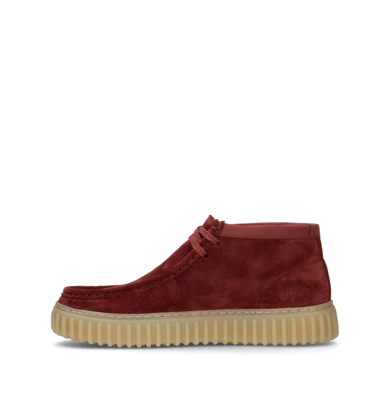 CLARKS CORE TORHILL Mocassino uomo vino in suede