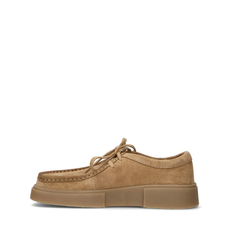 CLARKS CORE TORVIEW Mocassino uomo beige in suede