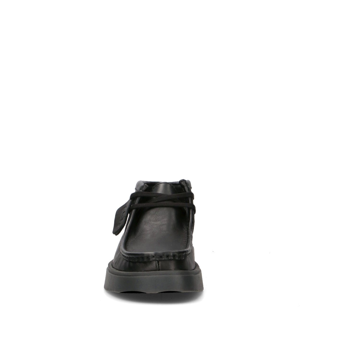 CLARKS CORE TORVIEW HI Polacco uomo nero in pelle