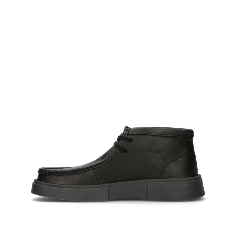 CLARKS CORE TORVIEW HI Polacco uomo nero in pelle