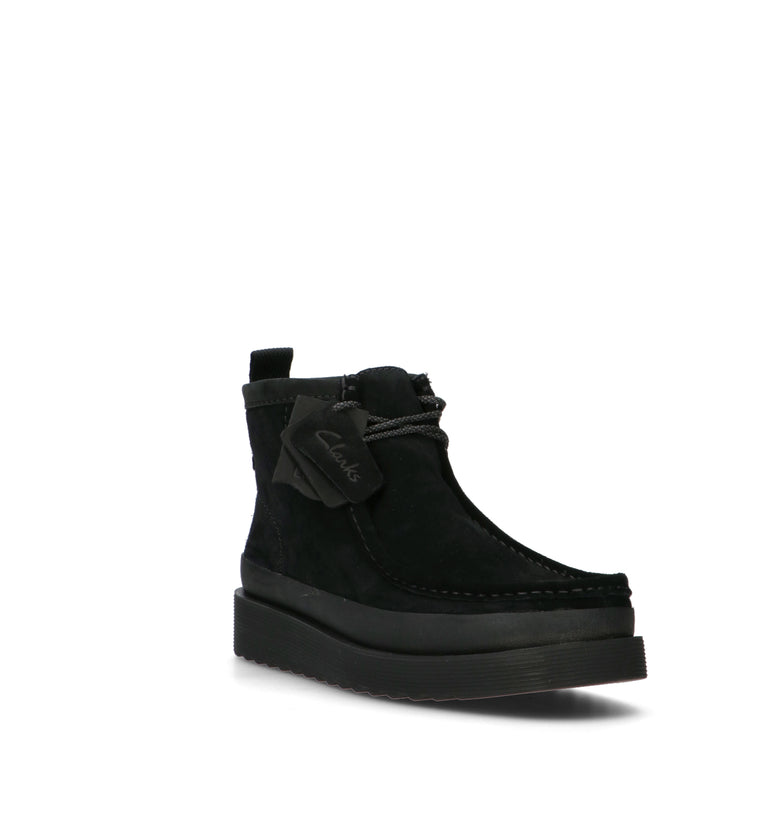 CLARKS CORE WALLABEEFTR2HI Polacco uomo nero in suede