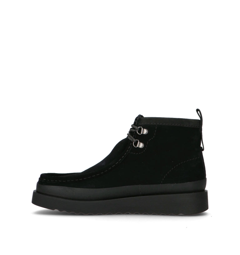 CLARKS CORE WALLABEEFTR2HI Polacco uomo nero in suede