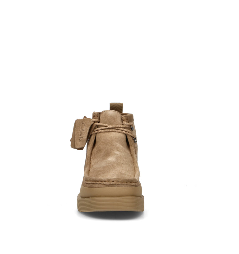 CLARKS CORE WALLABEE FTR2HI Polacco uomo beige