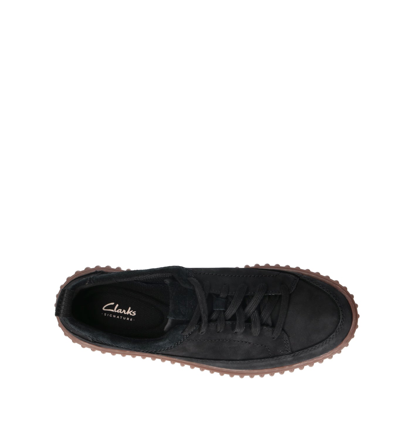 CLARKS CORE TORHILL LACE Sneaker uomo nera in nabuk