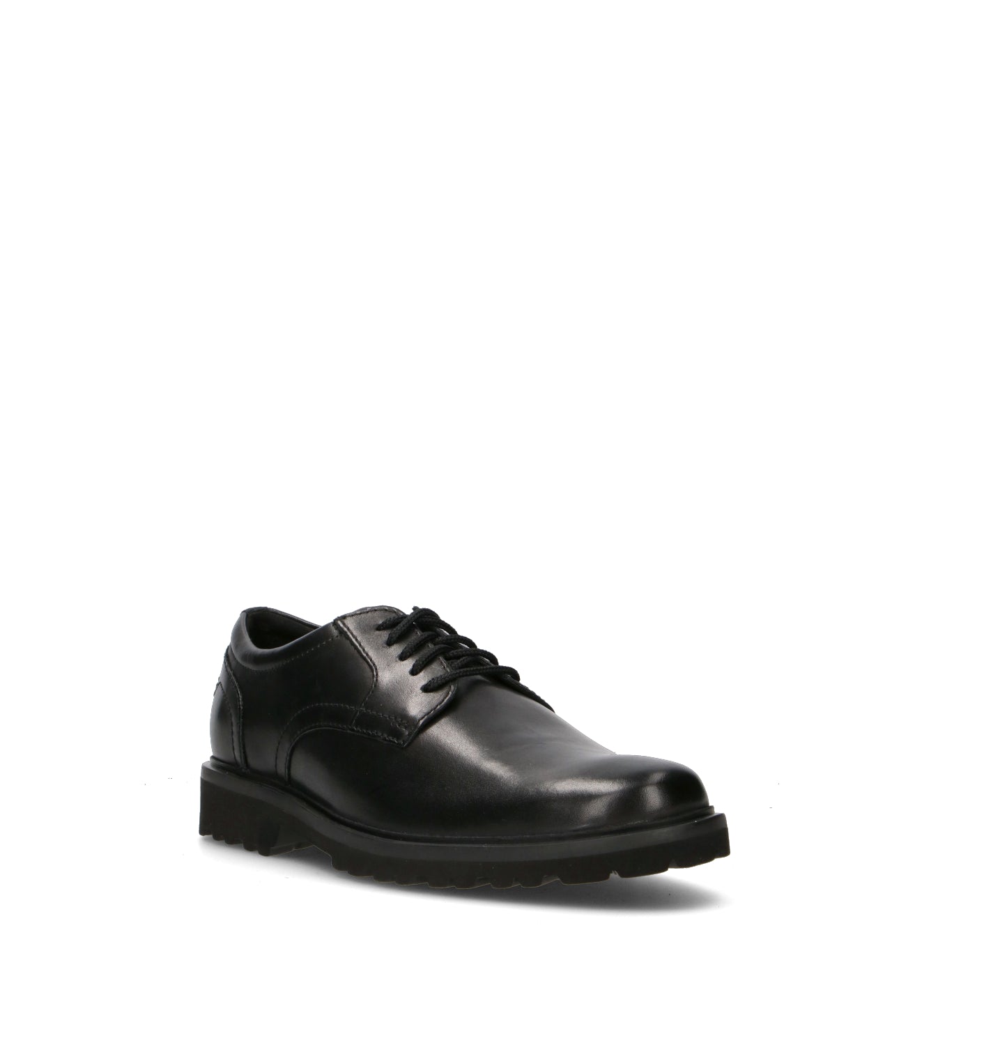 CLARKS ESSENTIALS BERWICK LACE Stringata uomo nero in pelle