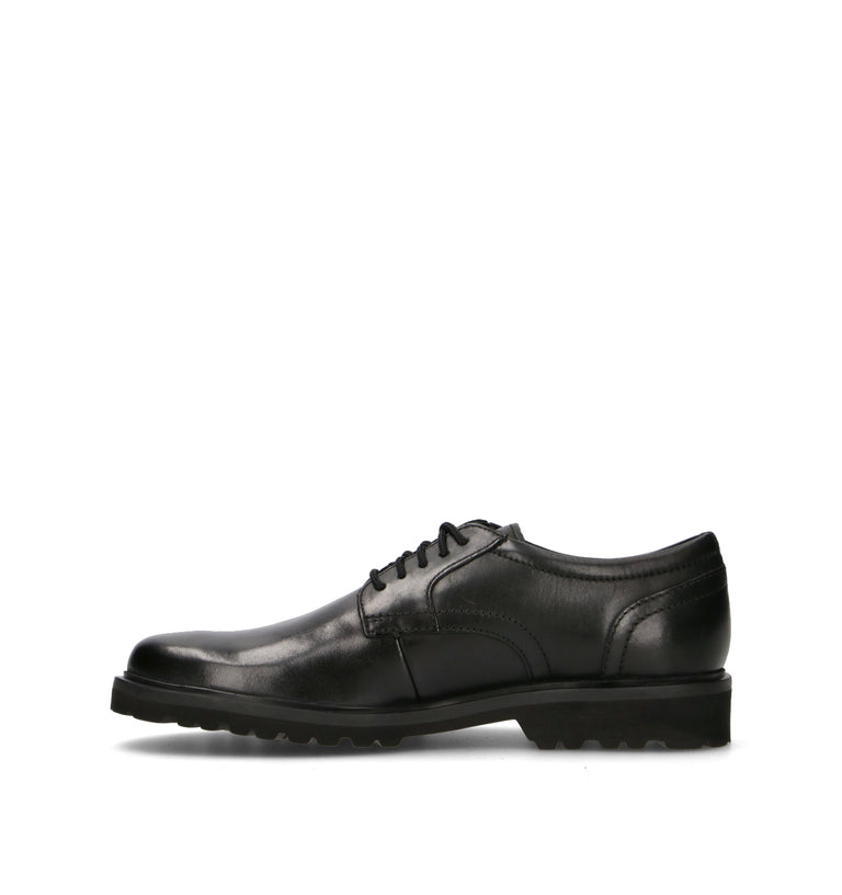 CLARKS ESSENTIALS BERWICK LACE Stringata uomo nero in pelle