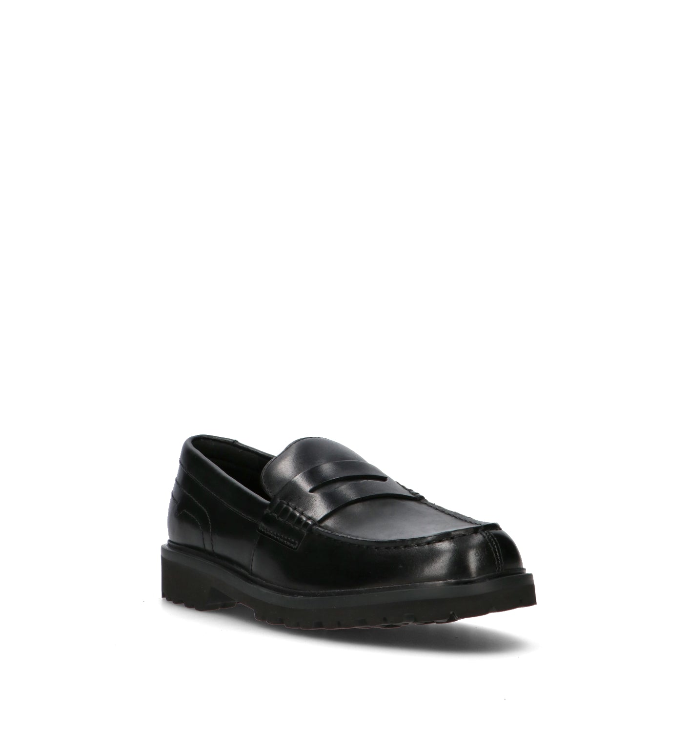 CLARKS ESSENTIALS BERWICK LO Mocassino uomo nero in pelle