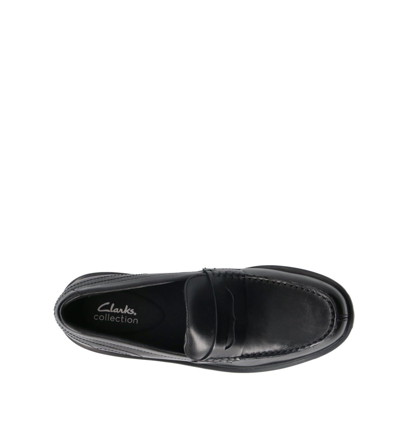 CLARKS ESSENTIALS BERWICK LO Mocassino uomo nero in pelle
