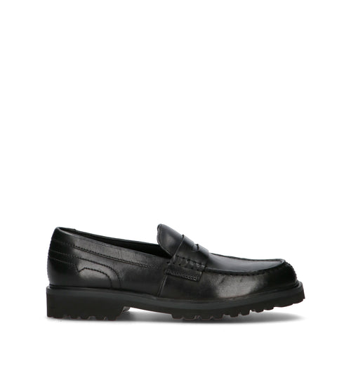 CLARKS ESSENTIALS BERWICK LO Mocassino uomo nero in pelle