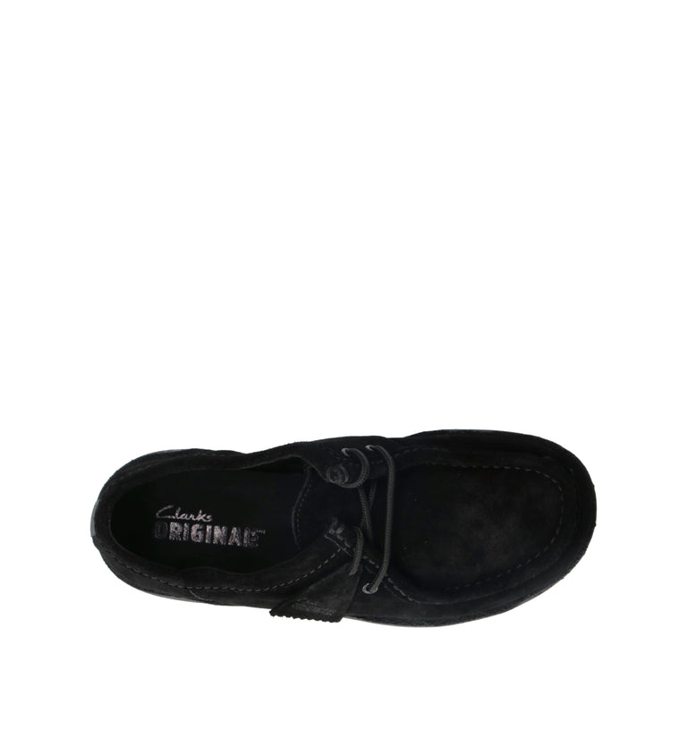 CLARKS ORIGINALS MEARE WALLA Mocassino uomo nero in suede